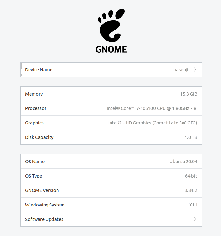 GNOME About